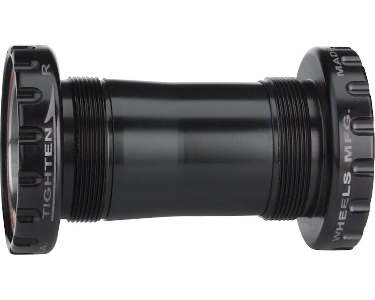 Wheels Manufacturing BSA 30 Bottom Bracket (Black) (BSA) (Fits 104mm+ Spindles) (Angular Contact Bearings)